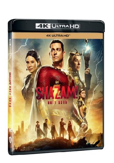 Shazam! Hněv bohů 4K Ultra HD + Blu-ray - neuveden