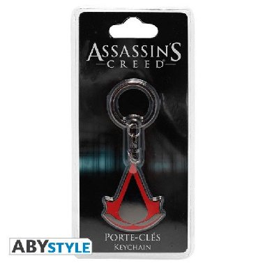 Assassins Creed Kovová klíčenka - Crest - neuveden