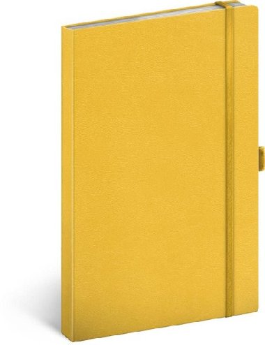 Notes Žlutý, linkovaný, 13 × 21 cm - neuveden