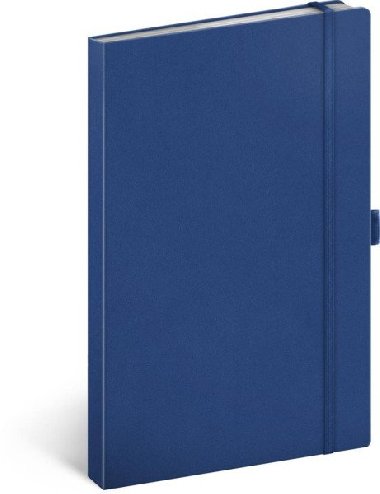 Notes Tmavě modrý, linkovaný, 13 × 21 cm - neuveden