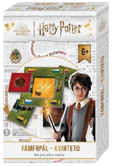 Harry Potter Famfrpál Kvinteto - rodinná hra (cestovní verze) - Betexa
