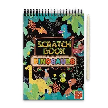 Scratch book - Dinosaurus - neuveden