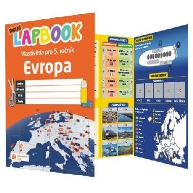 Školní lapbook: Evropa - neuveden