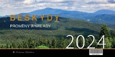 Kalendář 2024 Beskydy/Proměny a nálady - stolní - Stoklasa Radovan