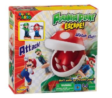Super Mario Piranha Plant Escape - desková hra - neuveden