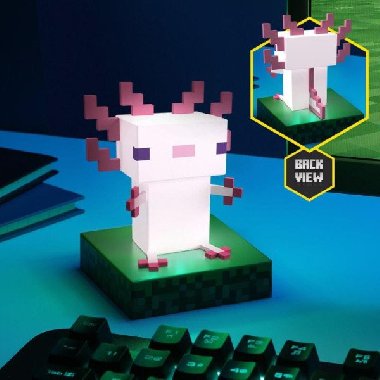 LED světlo Minecraft - Axolot - neuveden