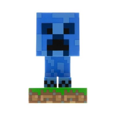 LED světlo Minecraft - Creeper modrý - neuveden