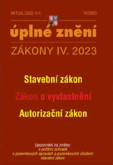 Aktualizace IV/1 2023 - neuveden