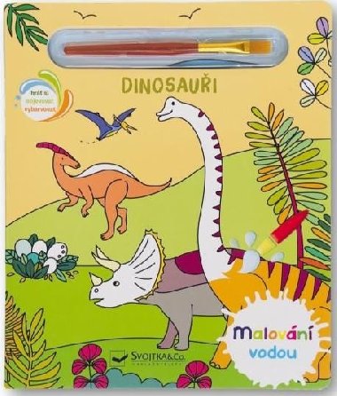 Dinosauři - Malování vodou - neuveden