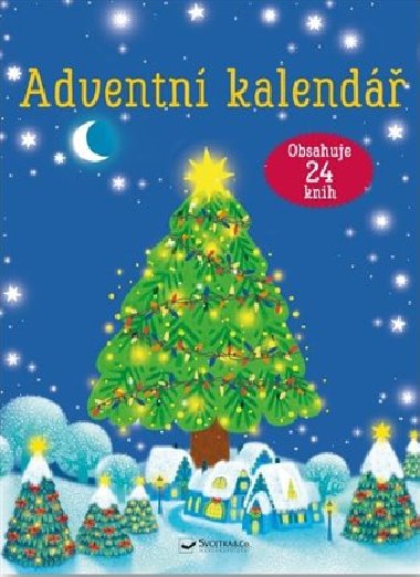 Adventní kalendář 24 knih (modrý) - Svojtka