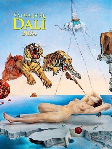 Salvador Dalí 2024 - nástěnný kalendář - Spektrum Grafik