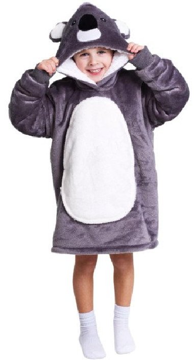 Cozy Noxxiez mikinová deka pro děti 3-6 let - Koala - neuveden