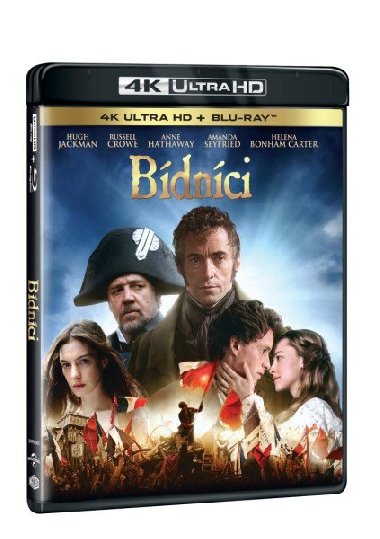 Bídníci (1x 4K Ultra HD + Blu-ray a 1x Blu-ray) - neuveden