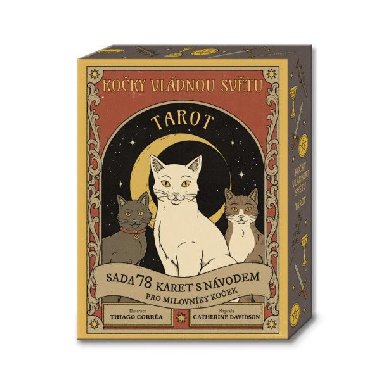 Kočky vládnou světu - TAROT / Sada 78 karet s návodem pro milovníky koček - Catherine Davidson