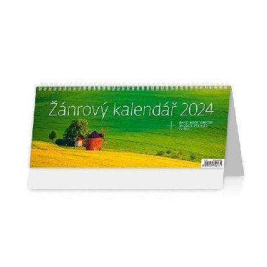Kalendář stolní 2024 - Žánrový kalendář - Helma