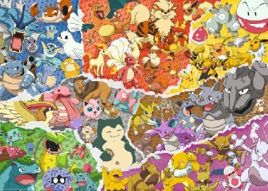 Ravensburger Puzzle - Pokémon 1000 dílků - neuveden