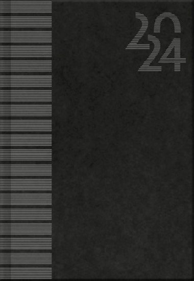 Diář 2024 VIVELLA Black, denní A5 - Spektrum Grafik