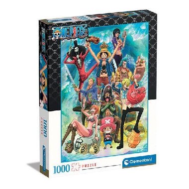 Clementoni Puzzle Anime Collection: One Piece 1000 dílků - neuveden