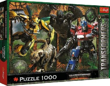 Puzzle Transformers: Probuzení monster 1000 dílků - Trefl