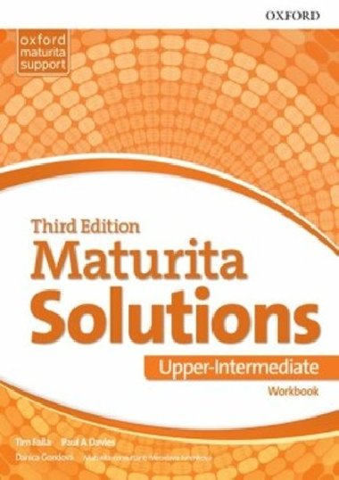 Maturita Solutions, 3rd Edition Upper-Intermediate Workbook (SK Edition) - Falla Tim, Davies Paul A.