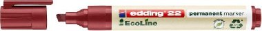 Edding Popisovač permanentní EcoLine 22 - červený - neuveden