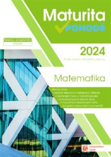 Matematika - Maturita v pohodě 2024 - Taktik