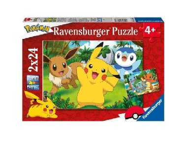 Ravensburger Puzzle Pokémon 2x24 dílků - neuveden