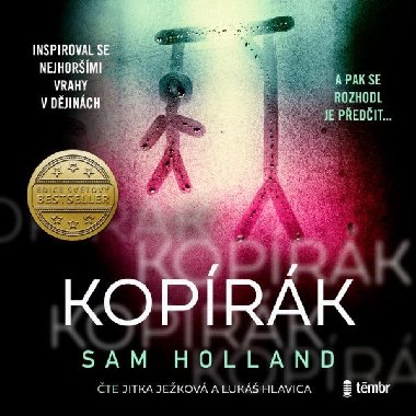 Kopírák - Audiokniha na CD - Sam Holland, Jitka Ježková, Lukáš Hlavica