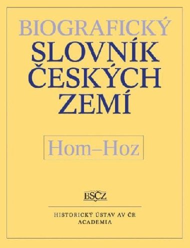 Biografický slovník českých zemí, Hom-Hoz, sv. 26 - Zdeněk Doskočil