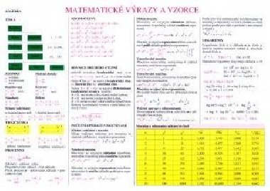 Tabulka - Matematické výrazy a vzorce - kolektiv autorů