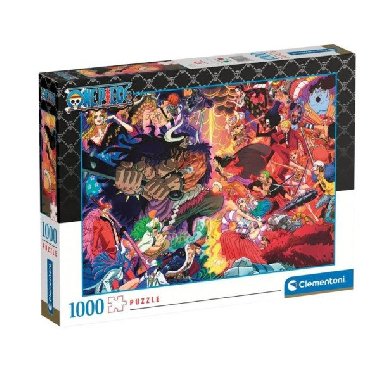 Clementoni Puzzle Impossible: One Piece 1000 dílků - neuveden