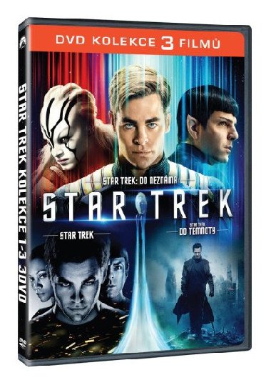 Star Trek kolekce 1-3 (3DVD) - neuveden