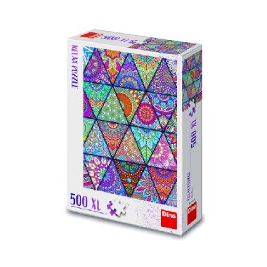 Puzzle XL Dlaždice 500 - Dino Toys