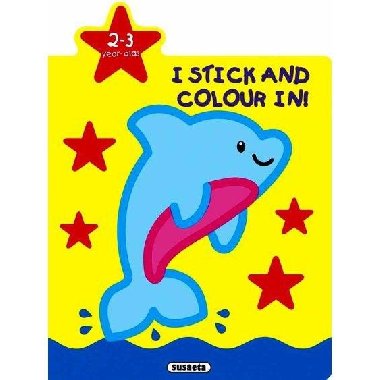 I stick and colour in! - Dolphin 2-3 year old - neuveden