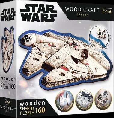 Wood Craft Origin puzzle Star Wars Millennium Falcon