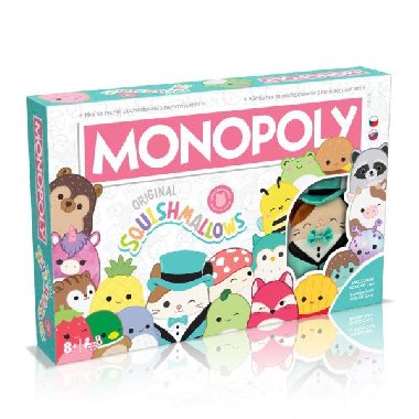 Monopoly Squishmallows CZ - neuveden