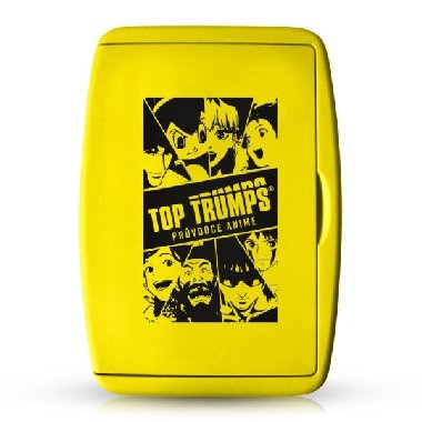 Top Trumps Guide to Anime CZ - karetní hra - neuveden