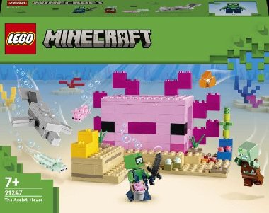 LEGO Minecraft - Domek axolotlů - neuveden