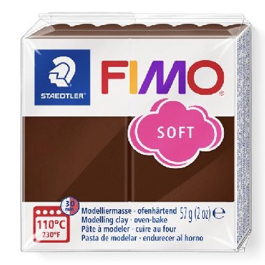 FIMO soft 57g - čokoládová