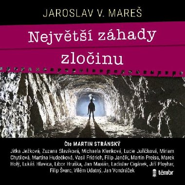 Největší záhady zločinu - audiokniha na CDmp3 - Jaroslav V. Mareš