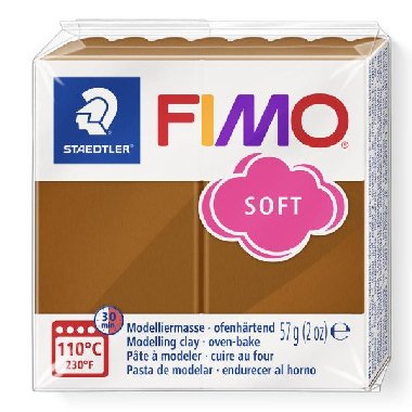 FIMO soft 57g - hnědá - neuveden
