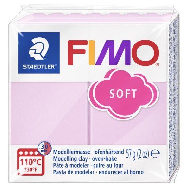 FIMO soft 57g - pastel růžová růže - neuveden