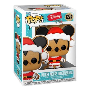 Funko POP Disney: Holiday - Santa Mickey (gingerbread) - neuveden