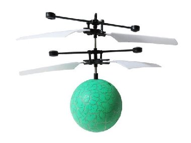 Vrtulníková koule s LED - neuveden
