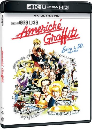 Americké graffiti - Edice k 50. výročí (Blu-ray UHD) - neuveden