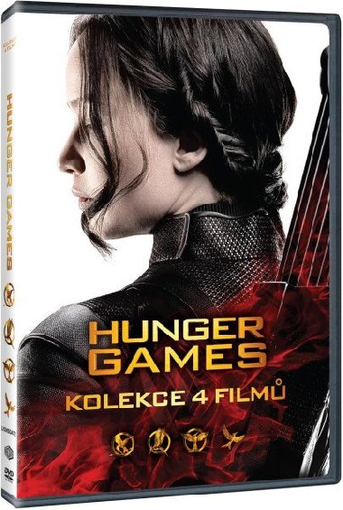 Hunger Games kolekce 1-4 (4DVD) - neuveden