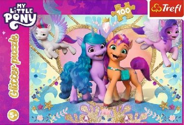 Puzzle My Little Pony 100 dílků, třpytivé - neuveden