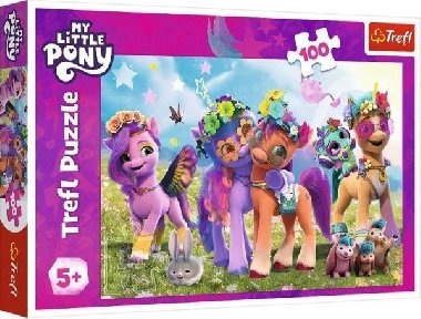 Puzzle My Little Pony: Zábavní poníci 100 dílků - neuveden