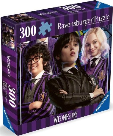 Ravensburger Puzzle - Wednesday 300 dílků - neuveden