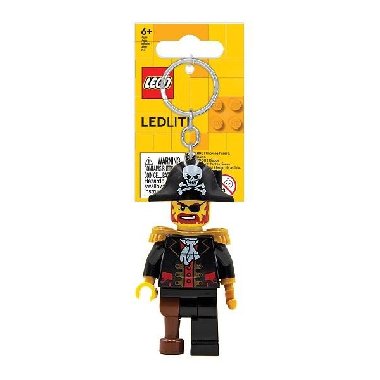 LEGO Iconic Svítící figurka - Kapitán Brickbeard - Lego